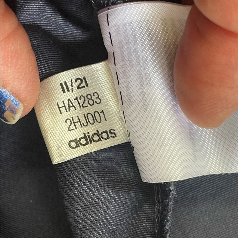 Adidas Coach Jacket Size Medium navy - Picture 8 of 9